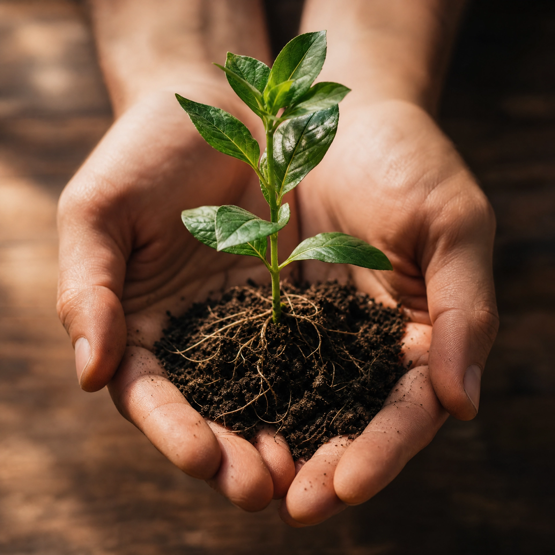 regen hands plant